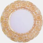 Wholesale glass charger plate PZ-051 product photo